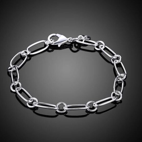 The Upscale Link Bracelet in 925 silver - Picture 5 of 6